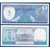 Suriname Pick N°125, Billet de banque de 5 Gulden 1982
