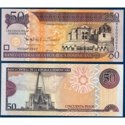 Republique Dominicaine Pick N°183c, Billet de banque de 50 Pesos 2013