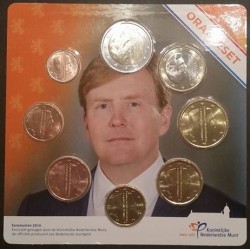 Série d'Euro bu des Pays-bas après 2014 roi Willem-Alexander