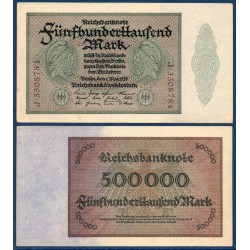 Allemagne Pick N°88b, Billet de banque de 500000 Mark 1923