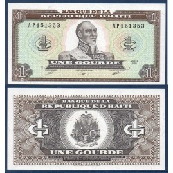 Haïti Pick N°253a, Billet de banque de 1 Gourde 1989