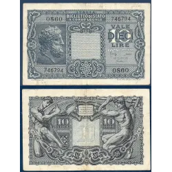 Italie Pick N°32c, Billet de banque de 10 Lire 1944