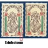 Timbre Yvert No 1482 C defectueux impression defectueuse neuf luxe** Mont Saint Michel