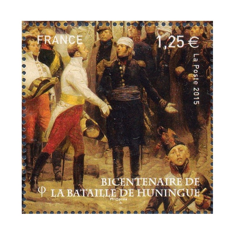 Timbre France Yvert No 4972 Bataille de Huningue