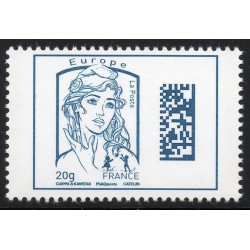 Timbre France Yvert No 4975 Datamatrix Europe Marianne et la jeunnesse 20g