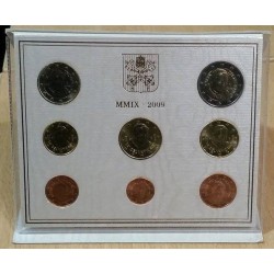 Coffret BU Vatican 2009 Benoit XVI pièces de monnaie