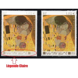 Timbre Yvert No 3461 écriture trés claires  neuf luxe** Gustav Klimt