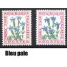 Timbre Yvert No taxe 96 bleu clair au lieu de bleu foncé neuf luxe** Gentiane