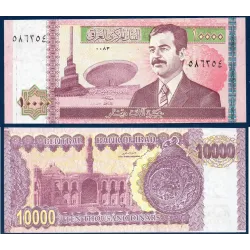 Irak Pick N°89, Billet de banque de 10000 Dinars 2002