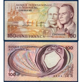 Luxembourg Pick N°14A, Billet de banque de 100 Francs 1981