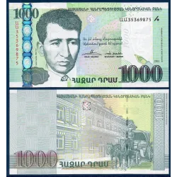 Arménie Pick N°55a, Billet de banque de 1000 Dram 2011