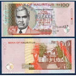 Maurice Pick N°56, Billet de banque de 100 Rupees 2001-2012