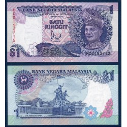 Malaisie Pick N°27b, Billet de banque de 1 ringgit 1986-1989