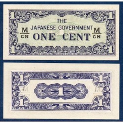 Malaisie Malaya Pick N°M1, Billet de banque de 1 cent 1942