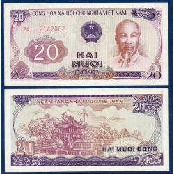 Viet-Nam Nord Pick N°94, Billet de banque de 20 dong 1985
