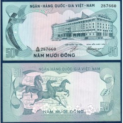 Viet-Nam Sud Pick N°30, Billet de banque de 50 dong 1972