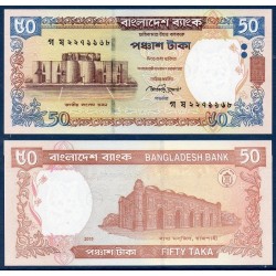 Bangladesh Pick N°41f, Billet de banque de 50 Taka 2010