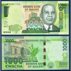 Malawi Pick N°67b, Billet de banque de 1000 kwatcha 2016