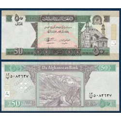 Afghanistan Pick N°69e, Billet de banque de 50 afghanis 2012