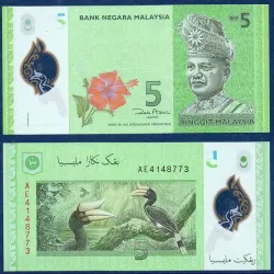 Malaisie Pick N°52a, Billet de banque de 5 ringgit 2011