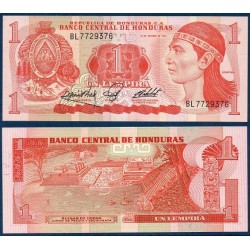 Honduras Pick N°68b, Billet de banque de 1 Lempira 1984