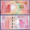 Macao Pick N°121, Billet de banque de 10 patacas 2017