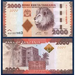 Tanzanie Pick N°42a, Billet de banque de 2000 shillings 2010