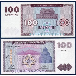Arménie Pick N°36, Billet de banque de 100 Dram 1993