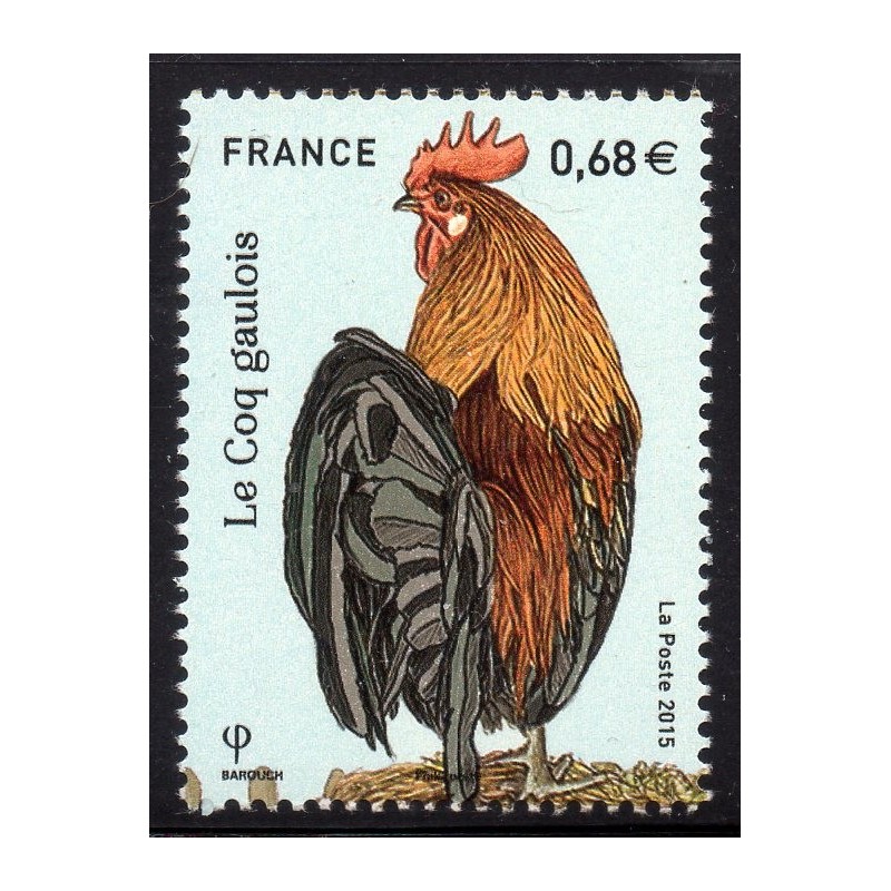 Timbre France Yvert No 5007 Coq gaulois