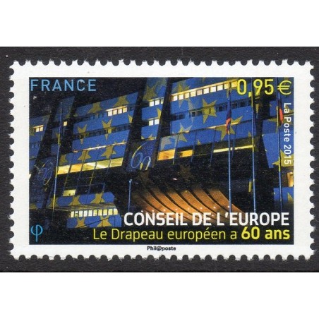 Timbre France Service Yvert 163 Conseil de L'europe