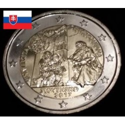 2 euros commémorative Slovaquie 2017 université Istropolitana piece de monnaie €
