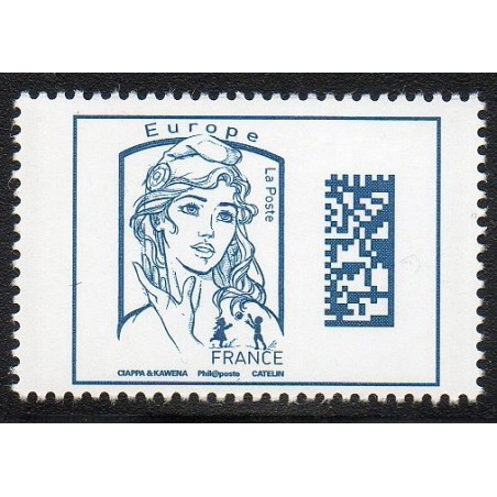 Timbre France Yvert No 5019 Datamatrix Marianne est la jeunesse europe sans poids