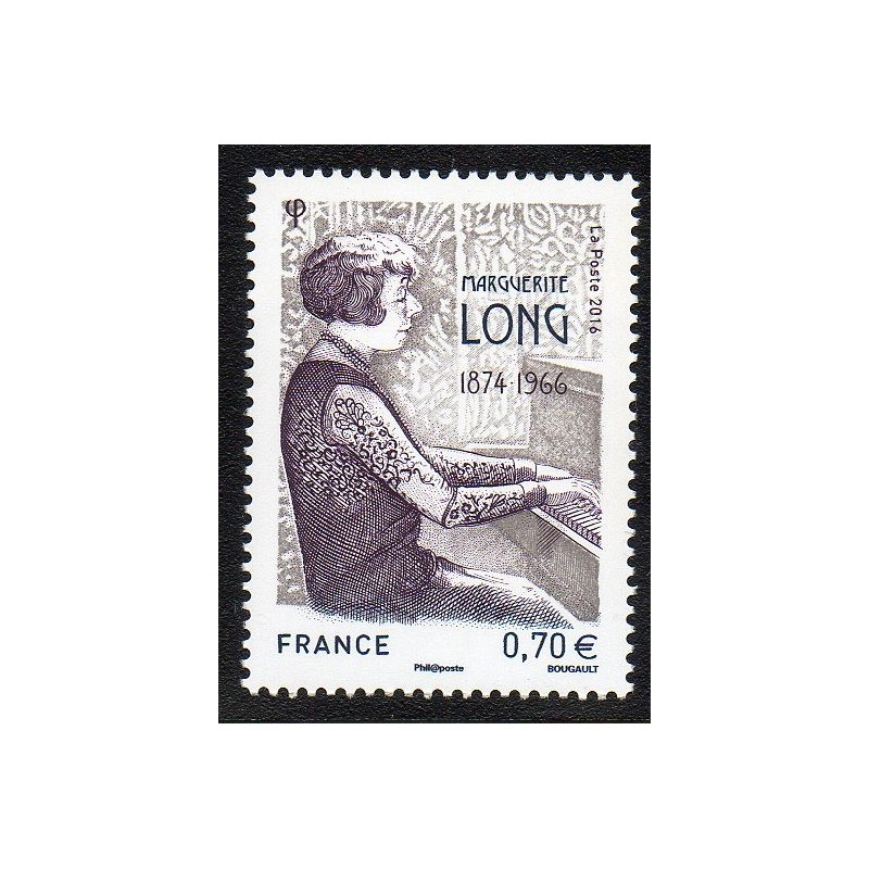 Timbre France Yvert No 5032 Marguerite Long