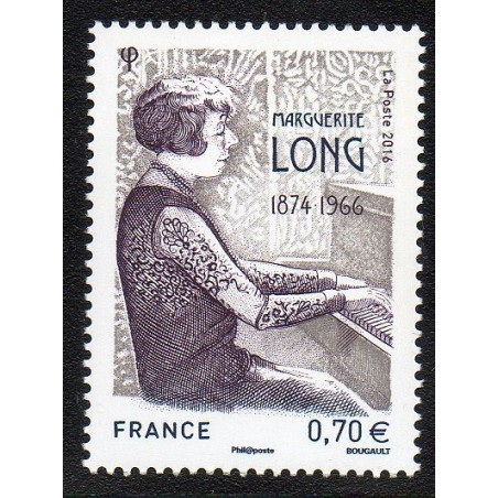 Timbre France Yvert No 5032 Marguerite Long