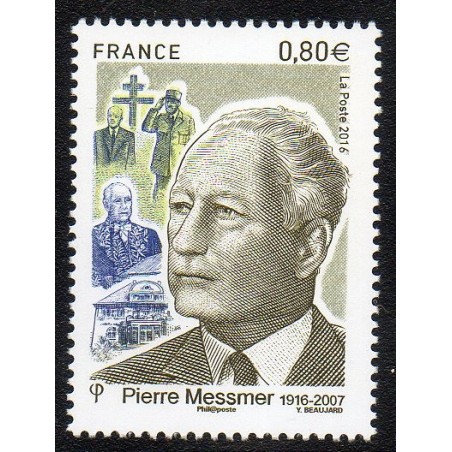 Timbre France Yvert No 5035 Pierre Messmer