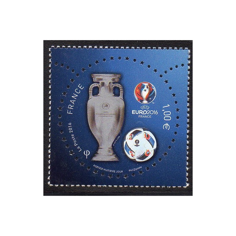 Timbre France Yvert No 5039 Euro 2016 football