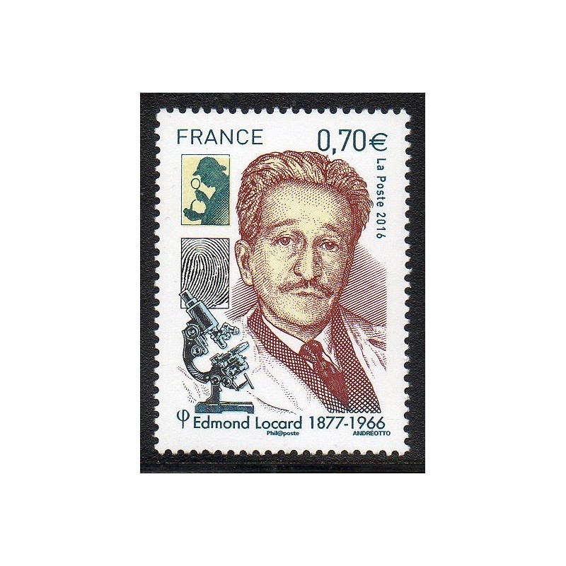 Timbre France Yvert No 5043 Edmond Locard