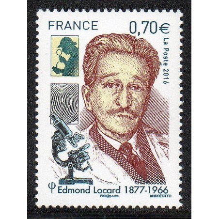 Timbre France Yvert No 5043 Edmond Locard