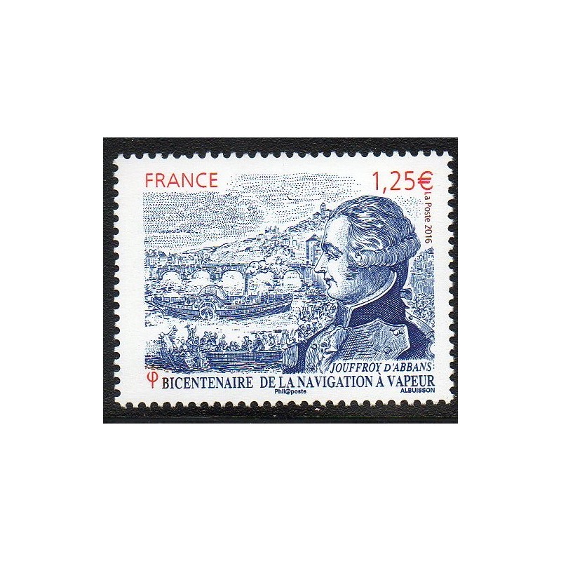 Timbre France Yvert No 5044 Jouffroy d'Abbans