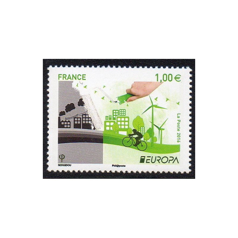 Timbre France Yvert No 5046 Europa Ecologie en Europe