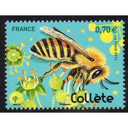 Timbre France Yvert No 5051 Abeille Collète