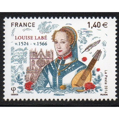 Timbre France Yvert No 5062 Louise Labé