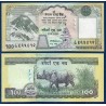 Nepal Pick N°64a, Billet de banque de 100 rupees 2008