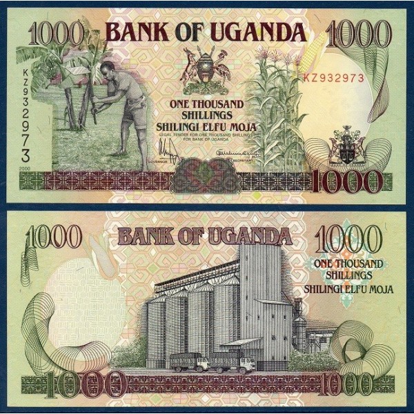 Billets de banque Ouganda de collection