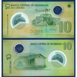 Nicaragua Pick N°201a, Billet de Banque de 10 Cordobas 2007