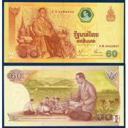Thaïlande Pick N°116, Billet de banque de banque de 60 Bath 2006