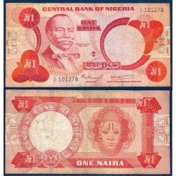 Nigeria Pick N°19a, Billet de Banque de 1 Naira 1979-1984