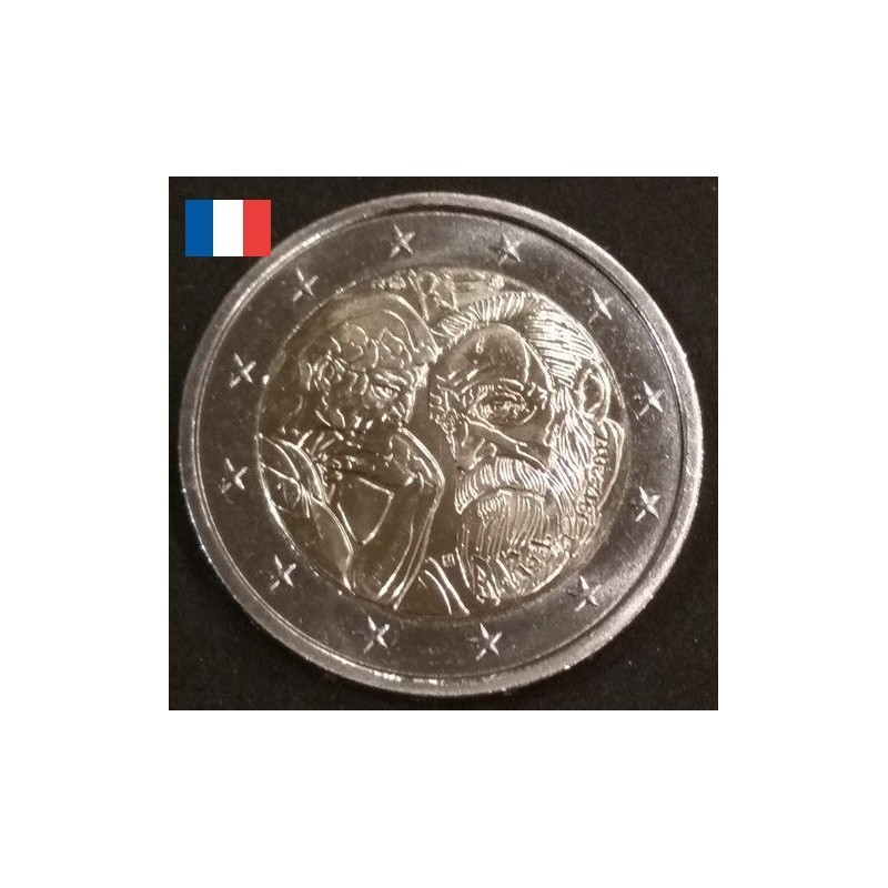 2 Euros Commémorative France 2017 Auguste Rodin