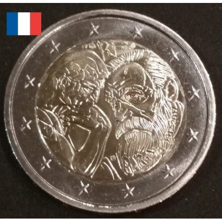 2 euros commémorative France 2017 Auguste Rodin