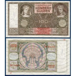 Pays Bas Pick N°51c, Billet de Banque de 10 0 gulden 1942